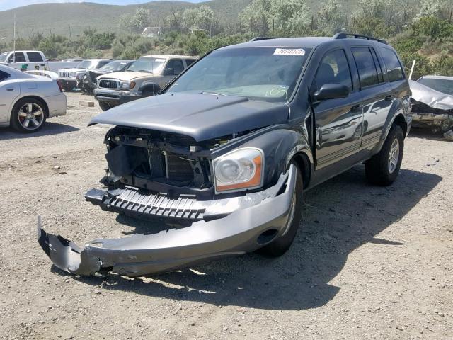 1D4HB48D04F140535 - 2004 DODGE DURANGO SL CHARCOAL photo 2