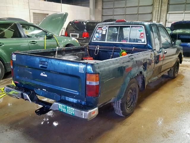 JT4RN93P6R5103641 - 1994 TOYOTA PICKUP 1/2 GREEN photo 4