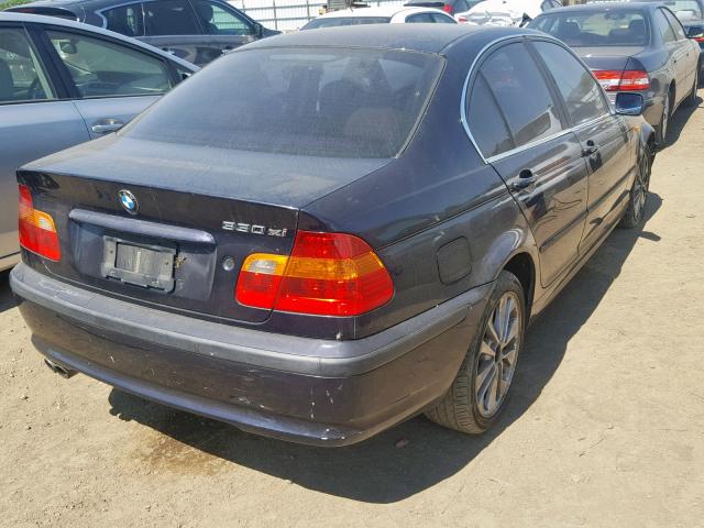 WBAEW53492PG19433 - 2002 BMW 330 XI BLUE photo 4