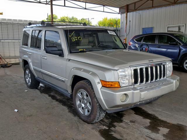 1J8HH58237C673378 - 2007 JEEP COMMANDER SILVER photo 1