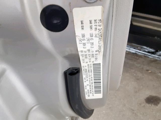 1J8HH58237C673378 - 2007 JEEP COMMANDER SILVER photo 10