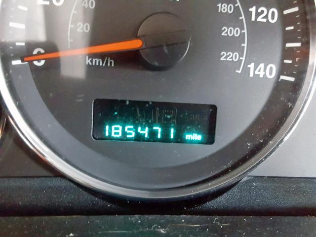 1J8HH58237C673378 - 2007 JEEP COMMANDER SILVER photo 8