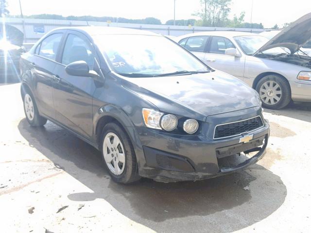 1G1JA5SH4G4180418 - 2016 CHEVROLET SONIC LS GRAY photo 1