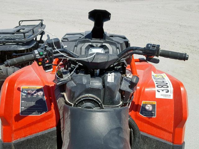 3JBLWAU42JJ001054 - 2018 CAN-AM OUTLANDER RED photo 5