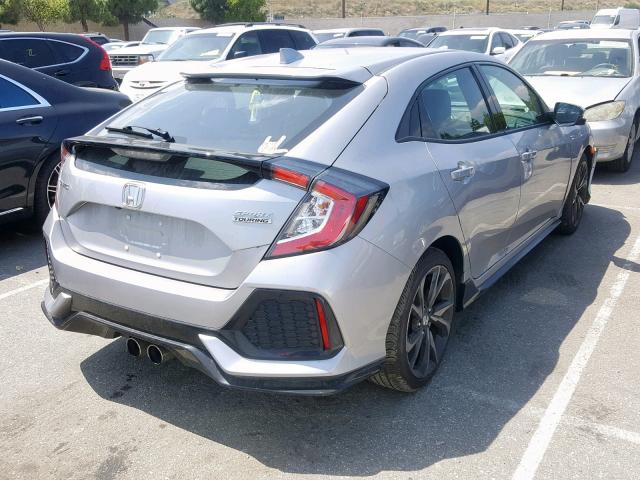 SHHFK7H90JU423498 - 2018 HONDA CIVIC SPOR SILVER photo 4