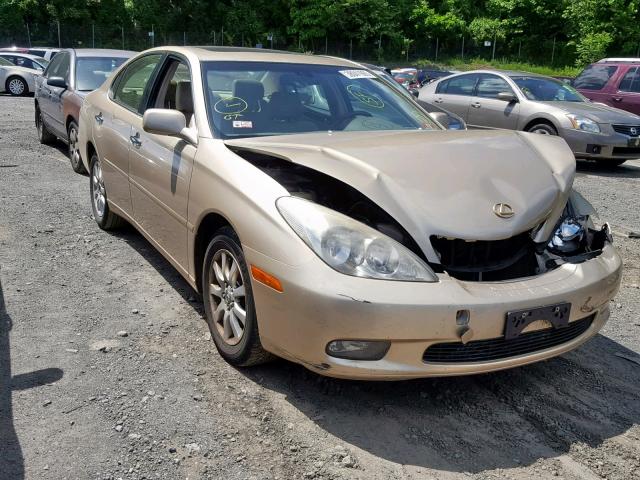 JTHBF30G820077626 - 2002 LEXUS ES 300 GOLD photo 1