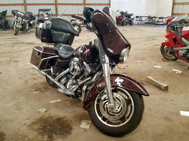 1HD1KBW1X6Y615710 - 2006 HARLEY-DAVIDSON FLHXI BURGUNDY photo 1