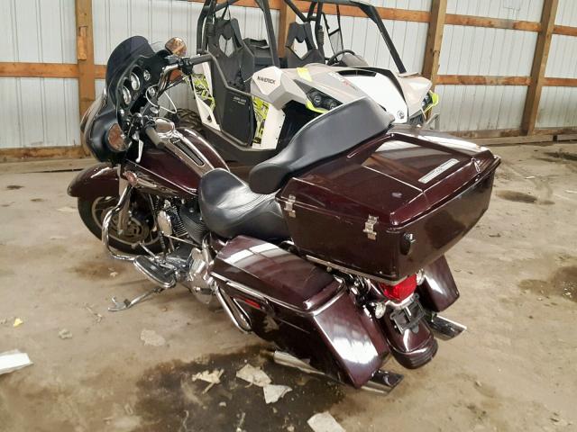 1HD1KBW1X6Y615710 - 2006 HARLEY-DAVIDSON FLHXI BURGUNDY photo 3