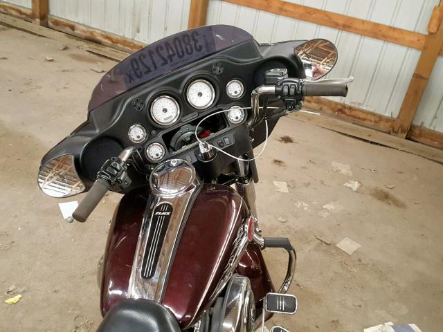 1HD1KBW1X6Y615710 - 2006 HARLEY-DAVIDSON FLHXI BURGUNDY photo 5