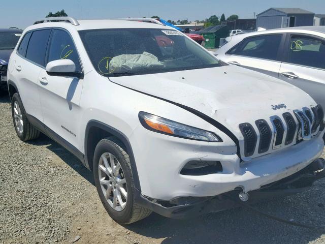 1C4PJLCB3FW655804 - 2015 JEEP CHEROKEE L WHITE photo 1