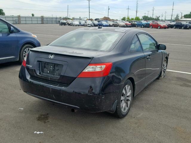 2HGFG12969H507163 - 2009 HONDA CIVIC EXL 黑色 照片 4
