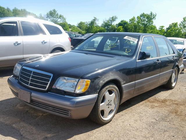 WDBGA51E8SA244798 - 1995 MERCEDES-BENZ S 500 BLACK photo 2