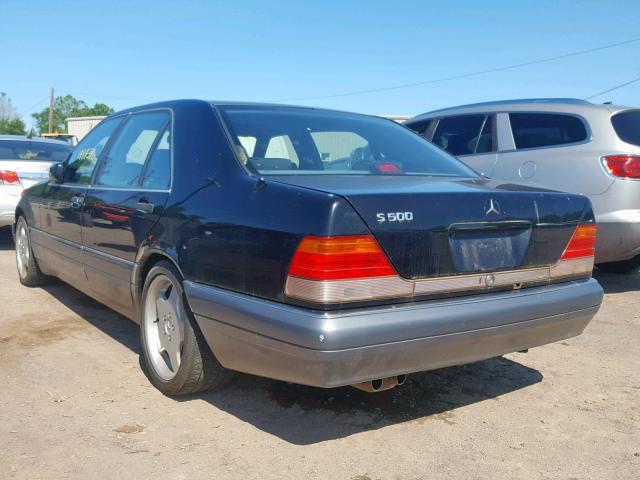 WDBGA51E8SA244798 - 1995 MERCEDES-BENZ S 500 BLACK photo 3