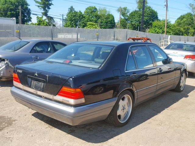 WDBGA51E8SA244798 - 1995 MERCEDES-BENZ S 500 BLACK photo 4