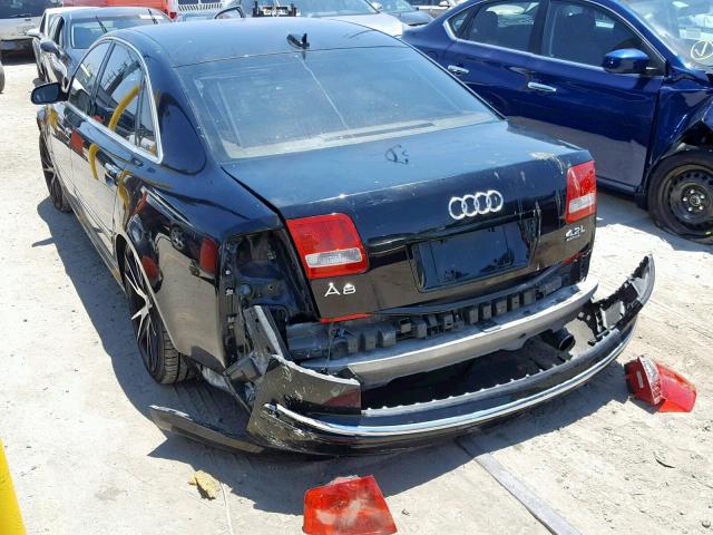 WAUML44E26N022046 - 2006 AUDI A8 L QUATT BLACK photo 3