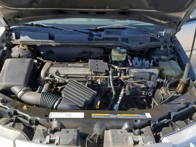 1G8AJ52F63Z186119 - 2003 SATURN ION LEVEL SILVER photo 7