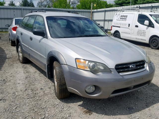 4S4BP61C157378872 - 2005 SUBARU LEGACY OUT SILVER photo 1