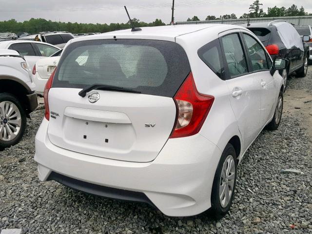 3N1CE2CPXHL356959 - 2017 NISSAN VERSA NOTE WHITE photo 4