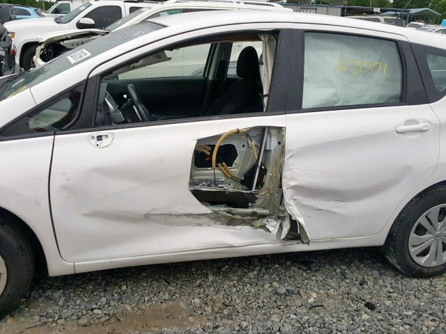 3N1CE2CPXHL356959 - 2017 NISSAN VERSA NOTE WHITE photo 9