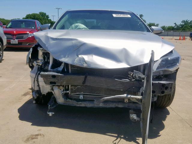 4T1BK1EB7GU199758 - 2016 TOYOTA AVALON XLE GRAY photo 9