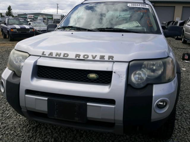 SALNY22284A299089 - 2004 LAND ROVER FREELANDER SILVER photo 9