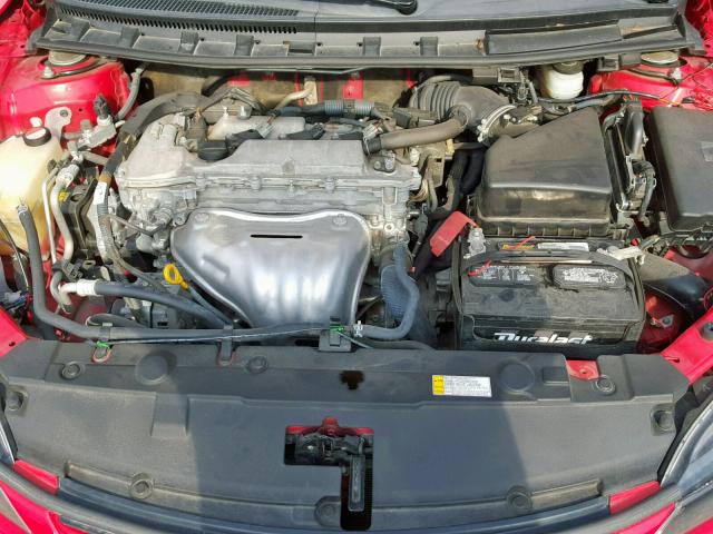 JTKJF5C71GJ015175 - 2016 TOYOTA SCION TC RED photo 7