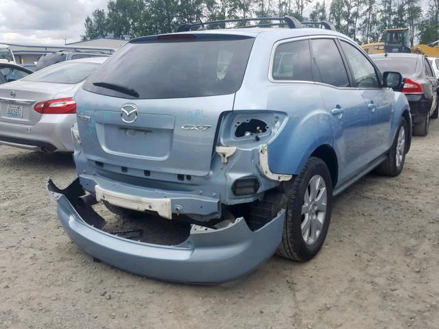 JM3ER293570136937 - 2007 MAZDA CX-7 BLUE photo 4