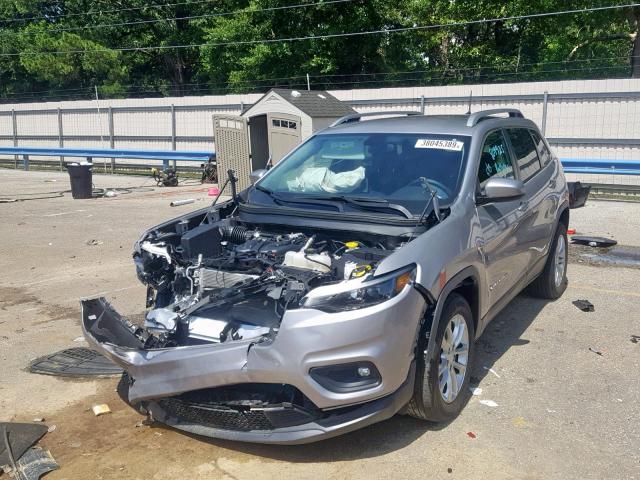 1C4PJLCXXKD128411 - 2019 JEEP CHEROKEE L SILVER photo 2