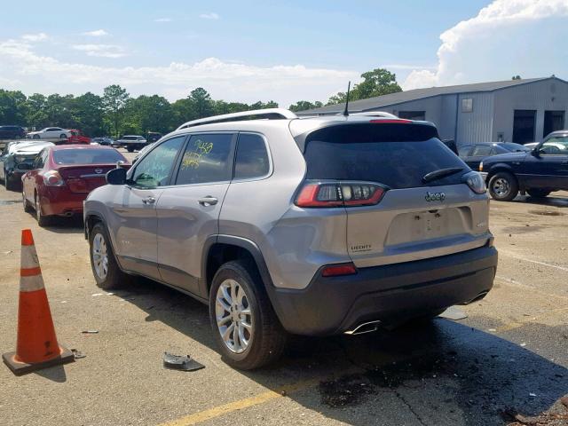 1C4PJLCXXKD128411 - 2019 JEEP CHEROKEE L SILVER photo 3