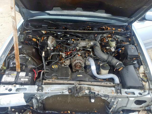 2FAFP74W7YX214399 - 2000 FORD CROWN VICT BLUE photo 7