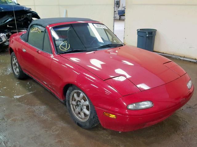 JM1NA3518L0126472 - 1990 MAZDA MX-5 MIATA RED photo 1