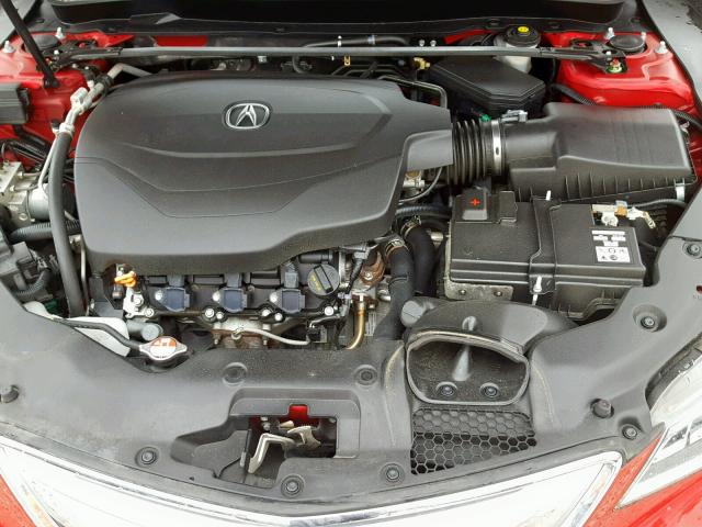 19UUB2F36HA001833 - 2017 ACURA TLX RED photo 7