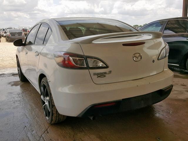 JM1BL1UF3B1459802 - 2011 MAZDA 3 I WHITE photo 3