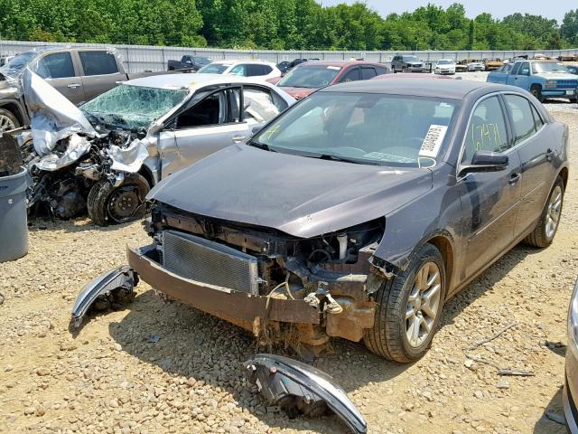 1G11C5SLXFF184670 - 2015 CHEVROLET MALIBU 1LT 黑色 照片 2