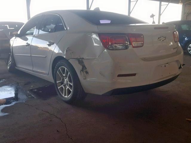 1G11C5SA2DF304926 - 2013 CHEVROLET MALIBU 1LT WHITE photo 3