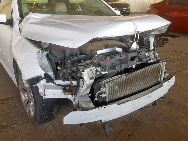 1G11C5SA2DF304926 - 2013 CHEVROLET MALIBU 1LT WHITE photo 9