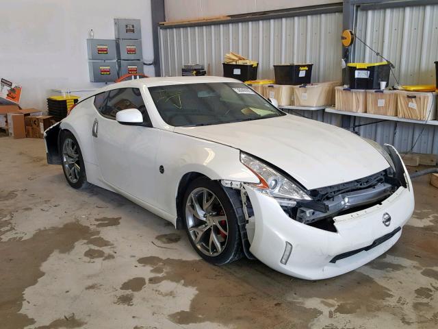 JN1AZ4EH8EM632604 - 2014 NISSAN 370Z BASE WHITE photo 1