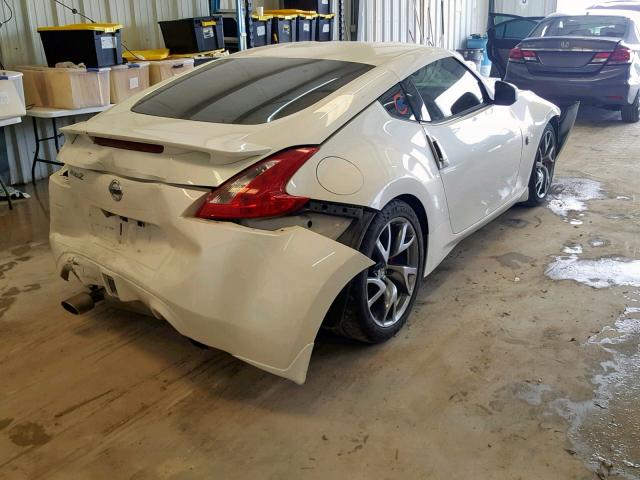 JN1AZ4EH8EM632604 - 2014 NISSAN 370Z BASE WHITE photo 4