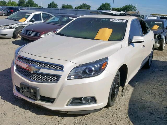 1G11H5SA1DF155569 - 2013 CHEVROLET MALIBU LTZ თეთრი ფოტო 2