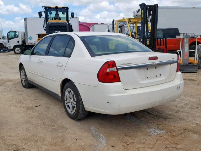 1G1ZS58F98F125541 - 2008 CHEVROLET MALIBU LS WHITE photo 3