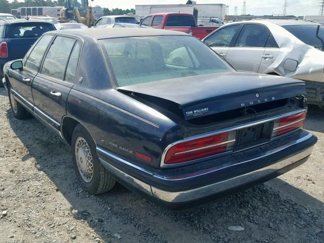 1G4CW53L0M1622141 - 1991 BUICK PARK AVENU BLUE photo 3