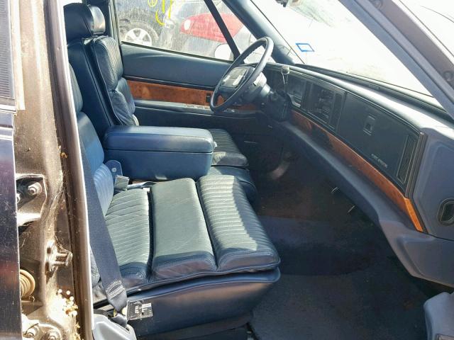 1G4CW53L0M1622141 - 1991 BUICK PARK AVENU BLUE photo 5