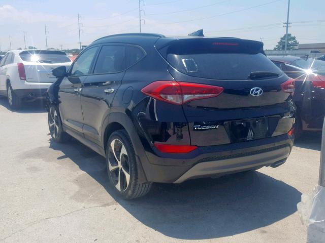 KM8J33A28GU099419 - 2016 HYUNDAI TUCSON LIM BLACK photo 3