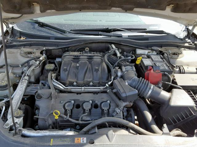 3FAHP0JG0AR368776 - 2010 FORD FUSION SEL SILVER photo 7