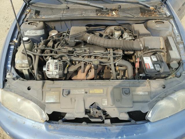 1G1JC1242WM112908 - 1998 CHEVROLET CAVALIER B BLUE photo 7