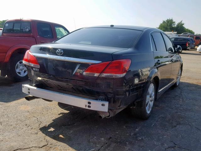 4T1BK3DB1BU379825 - 2011 TOYOTA AVALON BAS BLACK photo 4