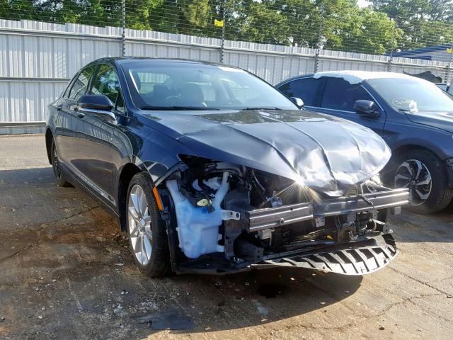 3LN6L2LU3ER825450 - 2014 LINCOLN MKZ HYBRID GRAY photo 1