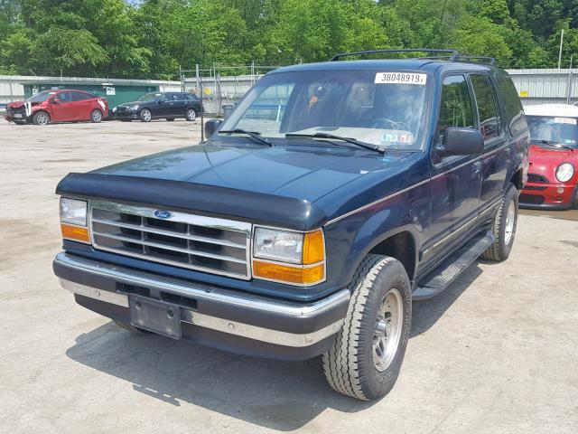 1FMDU34X4RUD34113 - 1994 FORD EXPLORER GREEN photo 2