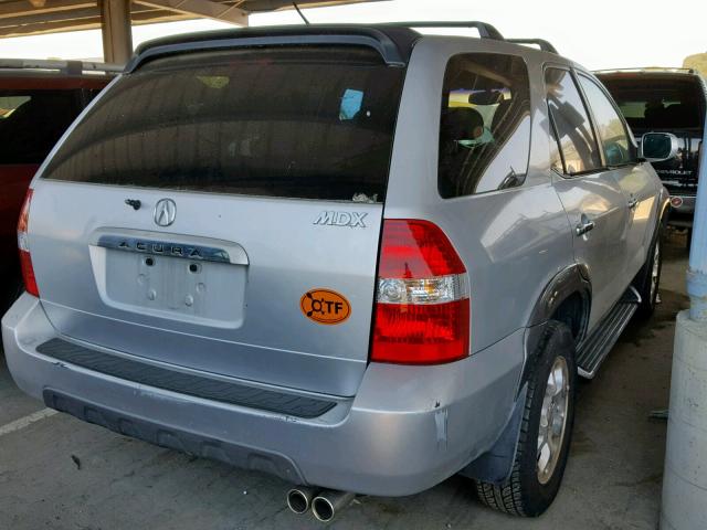 2HNYD18851H505398 - 2001 ACURA MDX TOURIN SILVER photo 4