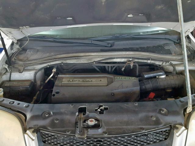 2HNYD18851H505398 - 2001 ACURA MDX TOURIN SILVER photo 7